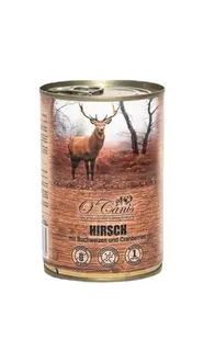 O'CANIS Jeleń z kaszą gryczaną - mokra karma dla psa - 400 g