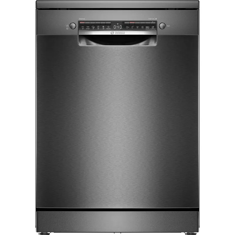 Zmywarka Bosch Serie 4 SMS4HVC11E AntiFingerprint Szuflada Vario3 Czarna stal 60cm