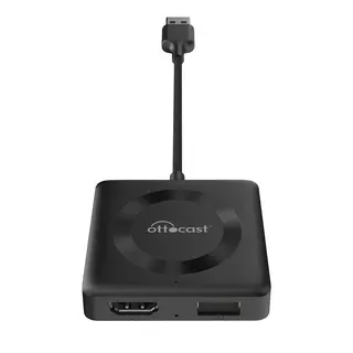 Adapter samochodowy Ottocast TV Mate CA361-C4 Android CarPlay czarny