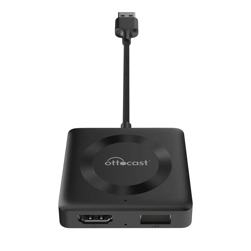 Adapter samochodowy Ottocast TV Mate CA361-C4 Android CarPlay czarny