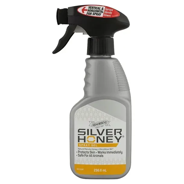 ABSORBINE Silver Honey SprayGel żel na rany i świąd 236ml