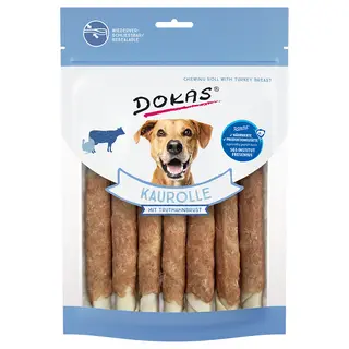Dokas Rurki do żucia - Pierś z indyka, 190 g