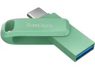 Pendrive SANDISK Ultra Dual Drive Go USB Type-C 128GB Zielony (Absinthe Green)