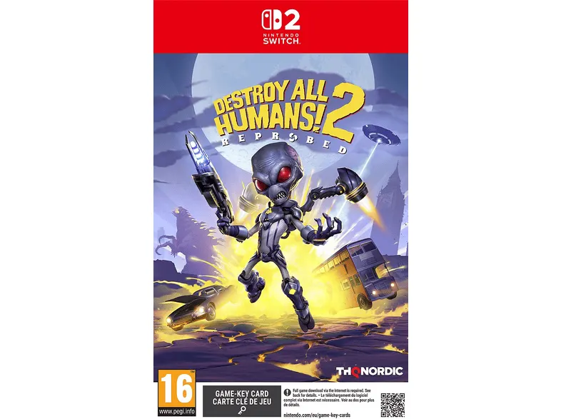 Gra Nintendo Switch 2 PLAION Destroy All Humans! - Reprobed