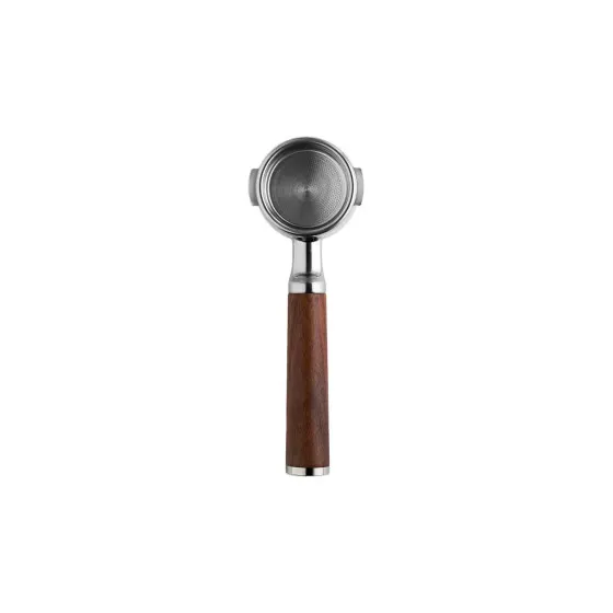 Fellow Portafilter bez dna z uchwytem z drewna orzechowego, 58 mm