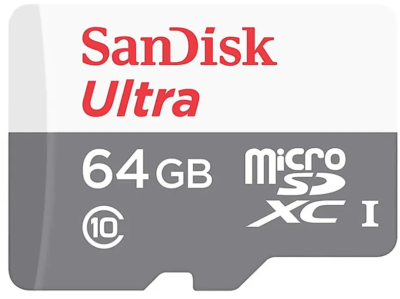 Karta pamięci SANDISK Ultra microSDXC 64GB 100MB/s Class 10 UHS-I SDSQUNR-064G-GN3MN