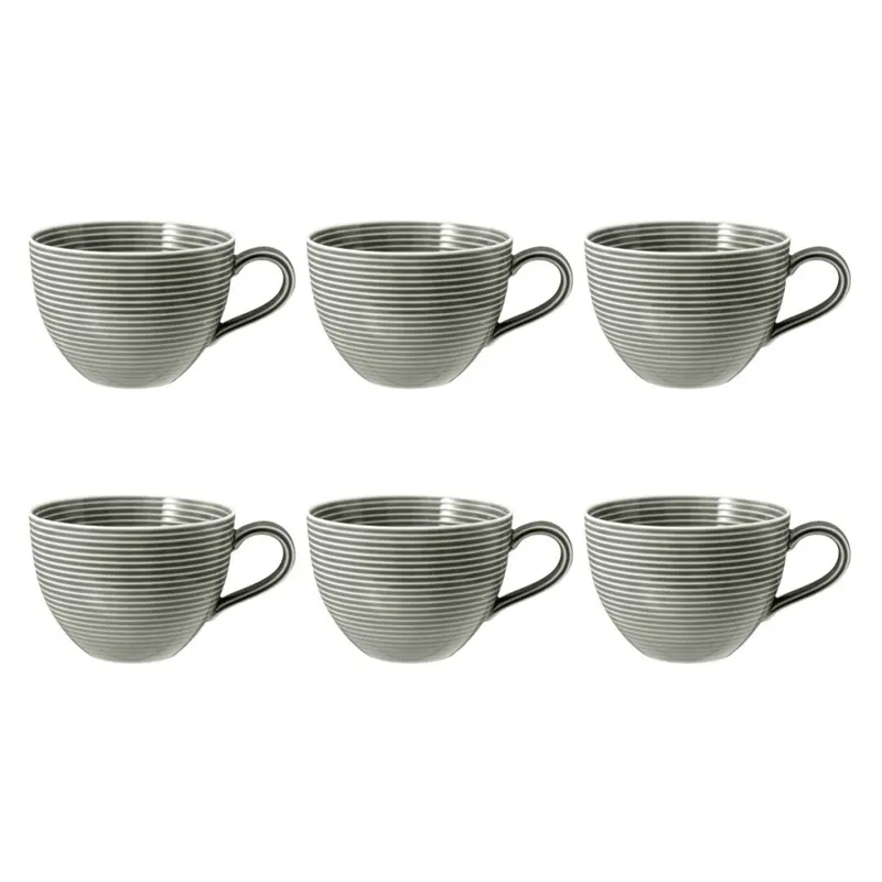 Seltmann beat color glaze zestaw 6 filiżanek do kawy 350 ml