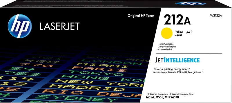HP 212A Oryginalny wkład z żółtym tonerem LaserJet