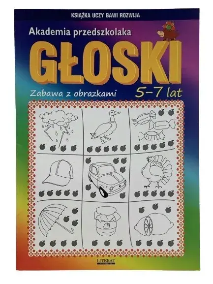 Głoski SAMOGŁOSKI SPÓŁGŁOSKI 5 6 LAT KOLOROWANKA