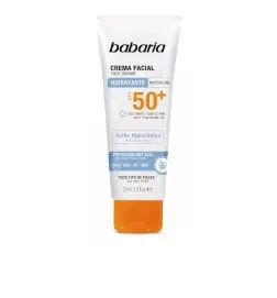 Babaria Solar Hyaluronic Acid Facial Cream SPF50+ 75ml