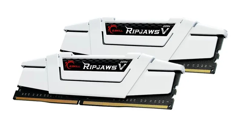 G.SKILL Pamięć PC DDR4 32GB (2x16GB) RipjawsV 3600MHz CL18 XMP2 biała