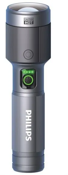 Philips Latarka akumulatorowa USB-C 1500 lm 2000mAh