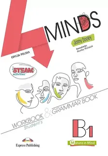 4 MINDS B1. STUDENT'S WORKBOOK & GRAMMAR BOOK + KOD DIGIBOOK