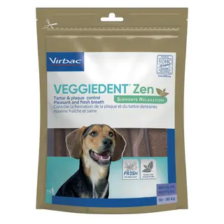 VIBRAC Veggiedent Zen M - przysmak dla psa - 1 opakowanie/15 sztuk