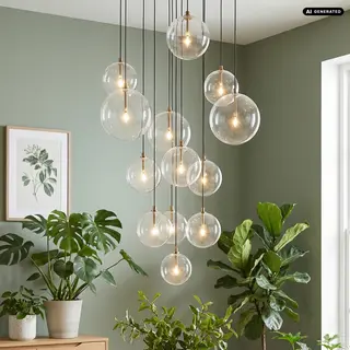 Lampa wisząca MILAN P0606-13B-2GAC
