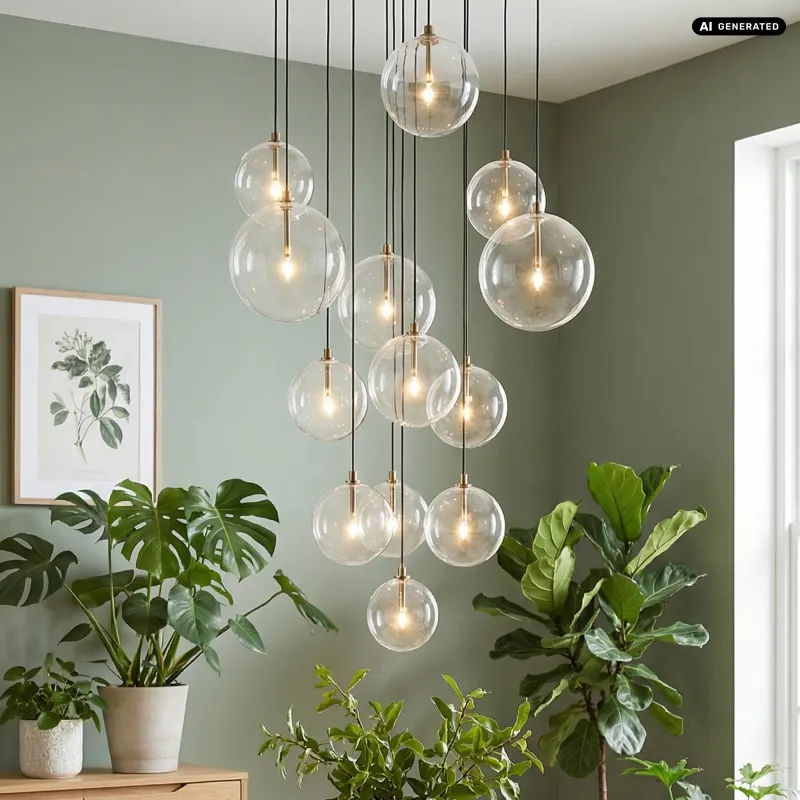 Lampa wisząca MILAN P0606-13B-2GAC