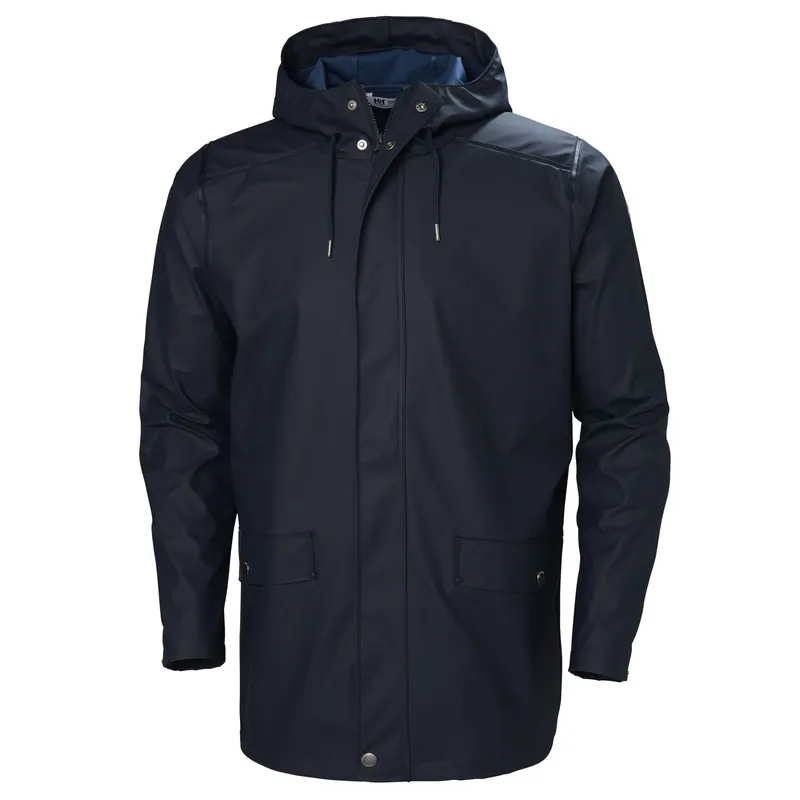 Helly Hansen Moss, płaszcz przeciwdeszczowy, męski, granatowy
