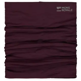Mons Royale Double Up Merino Neckwarmer, komin, fig