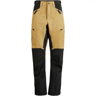 Lundhags Makke High Waist Curved Pant W, spodnie trekkingowe, beżowe/szare