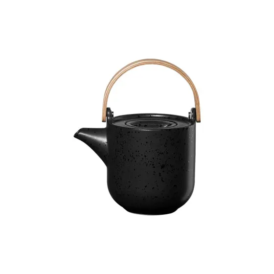 Czajniczek z drewnianym uchwytem Asa Selection Coppa Kuro, 600 ml