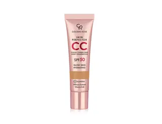 Golden Rose CC Skin Perfector Korygujący Podkład do Twarzy z Filtrem SPF50 104 Warm Honey