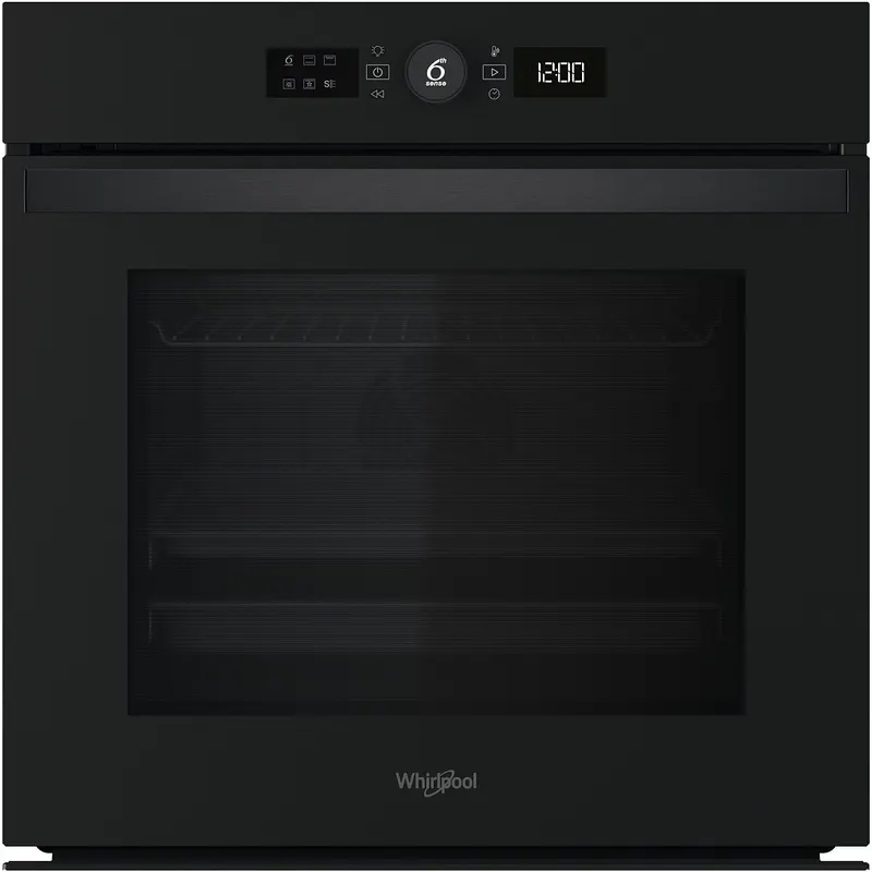 Piekarnik elektryczny z funkcją pary Whirlpool WOI4S8PM2ST Steam+ Cook4 Pizza 310 AirFry Czarny mat