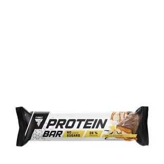 Baton białkowy PROTEIN BAR VANILLA & CARAMEL z nadzieniem waniliowym i karmelowym - 49 g