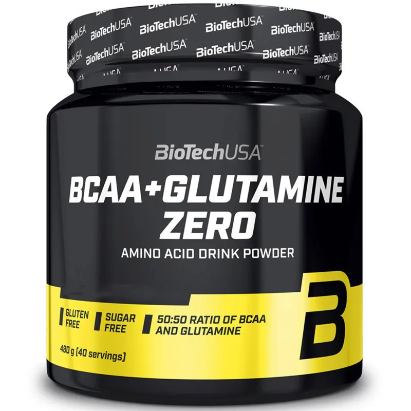 Aminokwasy Mieszanka BioTechUSA BCAA + Glutamine Zero 480g