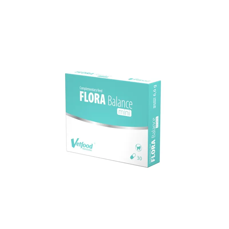 VETFOOD Flora Balance Mini - suplementy dla kota - 30szt.