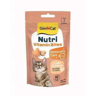 GIMCAT Nutri Vitamin Bites - przysmak dla kota - 40g