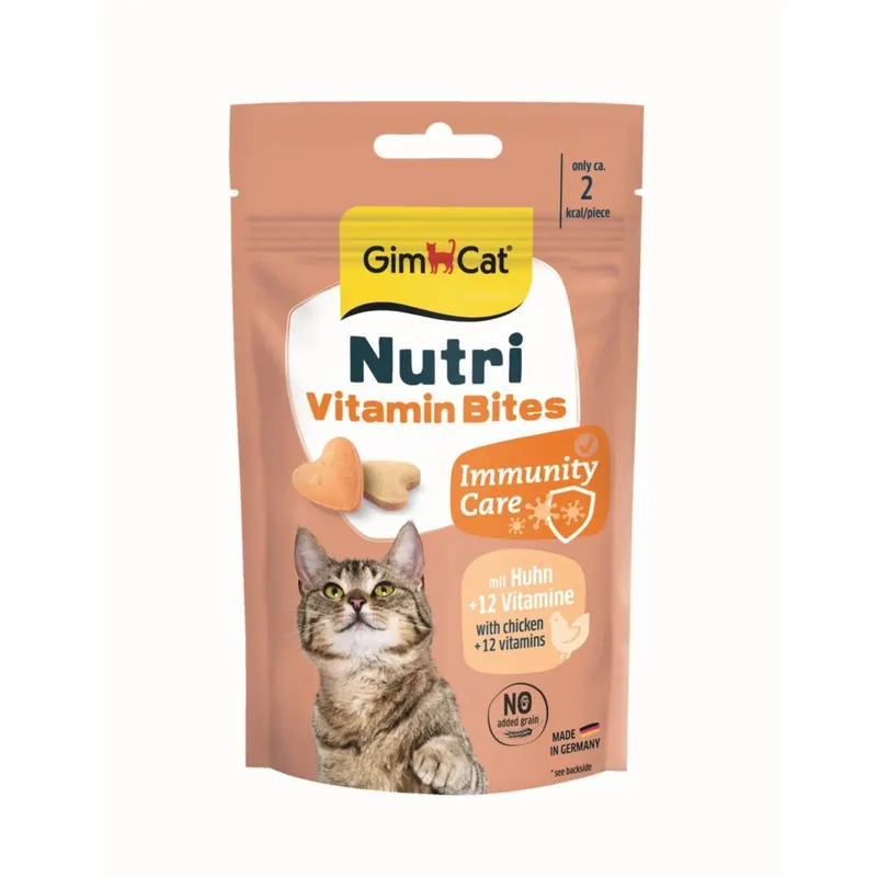 GIMCAT Nutri Vitamin Bites - przysmak dla kota - 40g