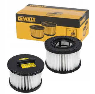 Dewalt Zestaw filtrów do odkurzaczy DWV900, DWV901, DWV902 2 szt. DWV9340