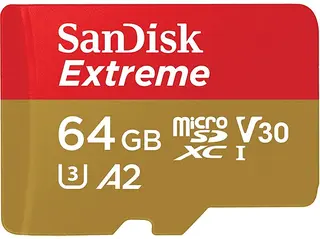 Karta pamięci SANDISK Extreme microSDXC 64 GB 170/80 MB/s A2 C10 V30 UHS-I U3