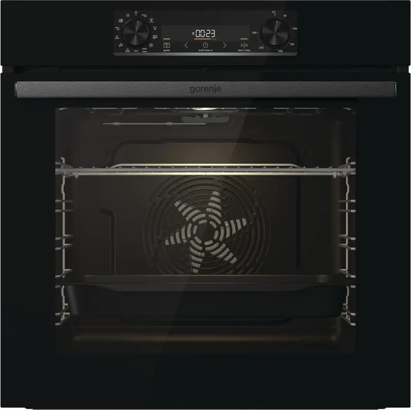 Piekarnik elektryczny Gorenje BO6737E02BG BigSpace Grill Pizza 300 AirFry Czarne szkło