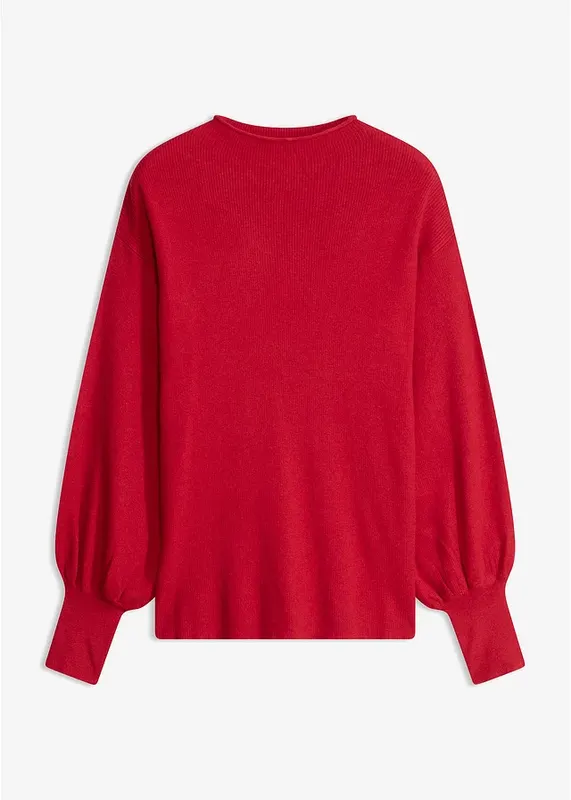 Sweter oversize z mieszanki wiskozy