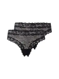 SKINY Stringi w zestawie 2 sztuk Kobiety czarny, 40