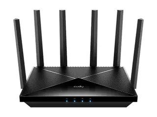 Router CUDY WR6500 Wi-Fi BE6500 Czarny