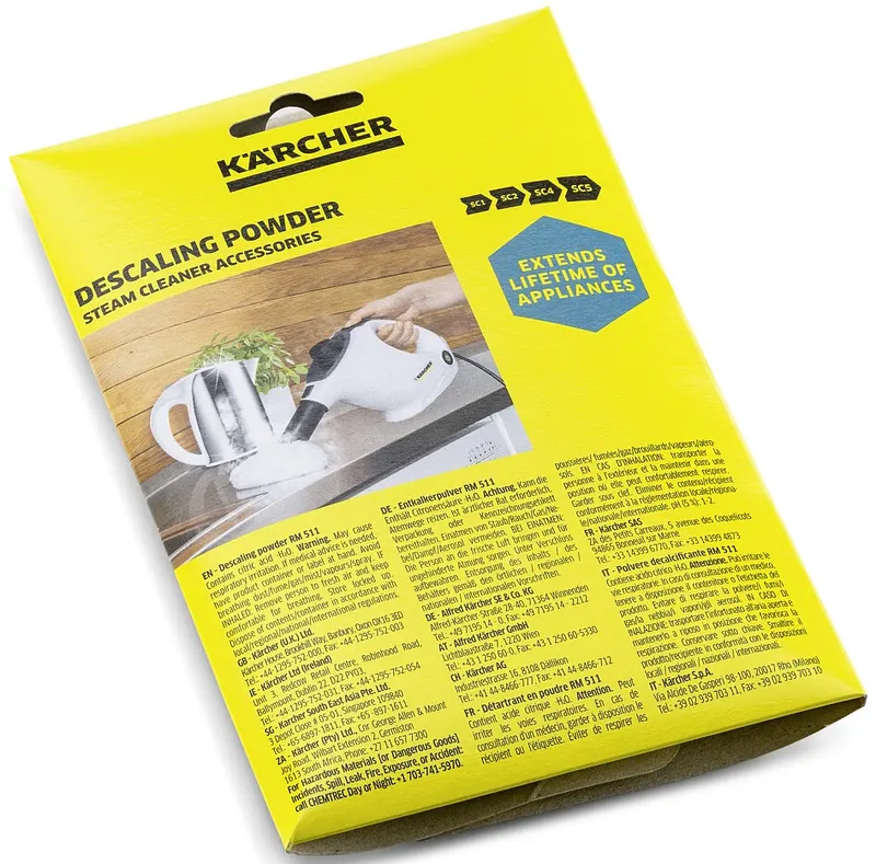Odkamieniacz Karcher RM 511 w proszku 6x17g 6.296-193.0