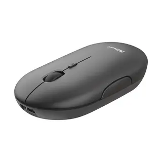 Trust Mysz bezprzewodowa Puck Rechargeable czarna