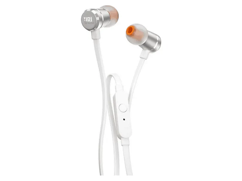 Słuchawki przewodowe JBL T290 Biało-srebrny