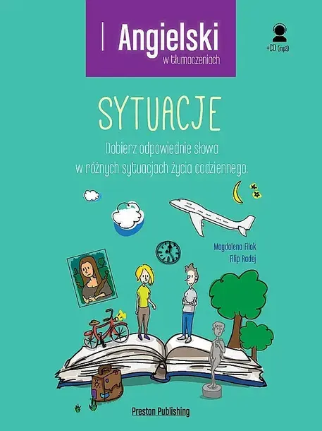ANGIELSKI W TŁUMACZENIACH SYTUACJE + CD - Magdalena Filak, Filip Radej
