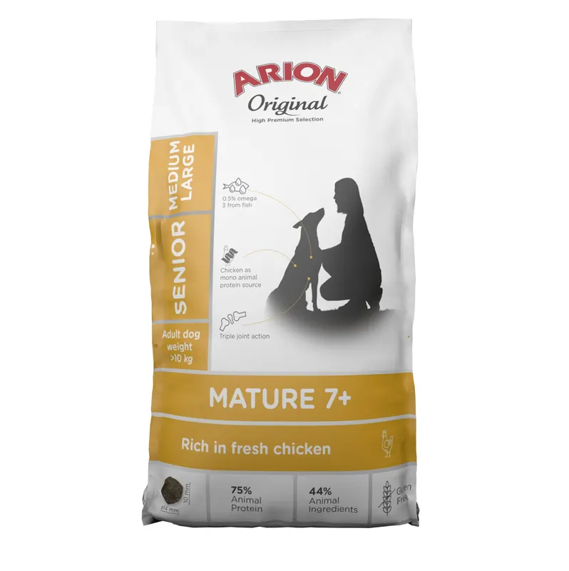 ARION Original Senior Mature 7+ Medium & Large Chicken Mono - sucha karma dla psa - 12kg