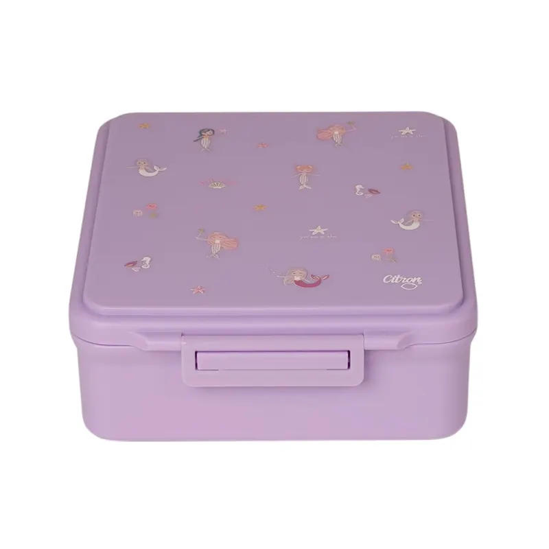 Lunch box Grand z termosem Mermaid One size Fioletowy