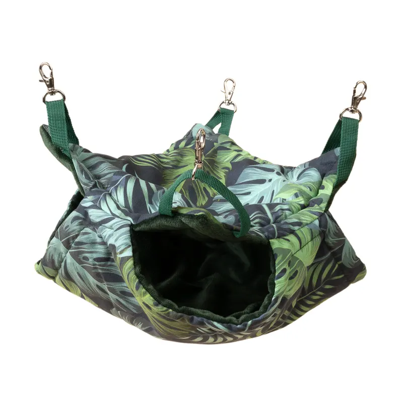 TIAKI Jungle Collection, hamak dla małych zwierząt - Rozmiar S: ok. dł. 35 x szer. 35 cm