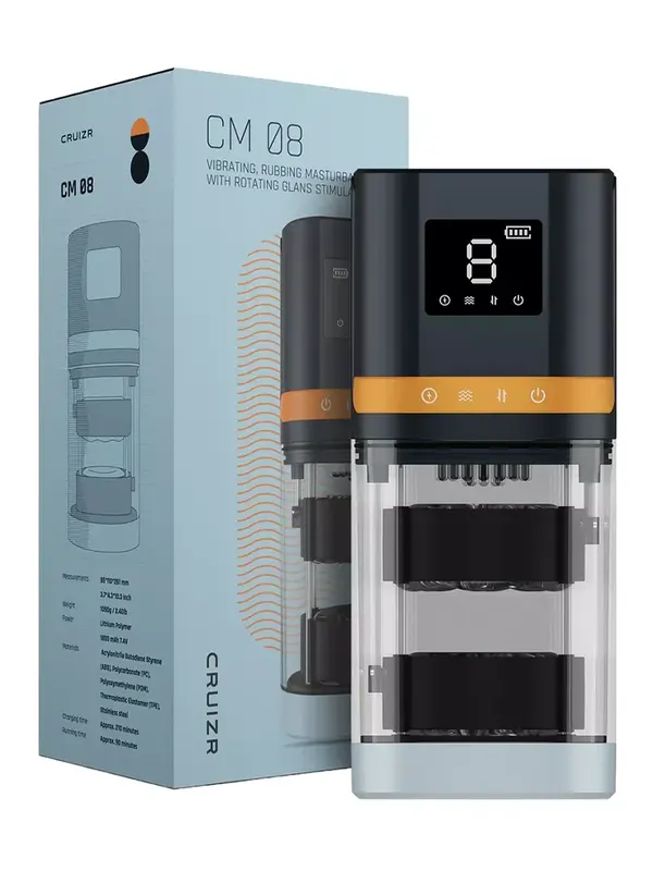 Cruizr 4-in-1 Masturbator With LCD Display