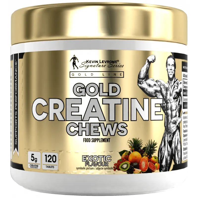Kreatyna Do żucia Kevin Levrone GOLD Creatine Chews 120tabs