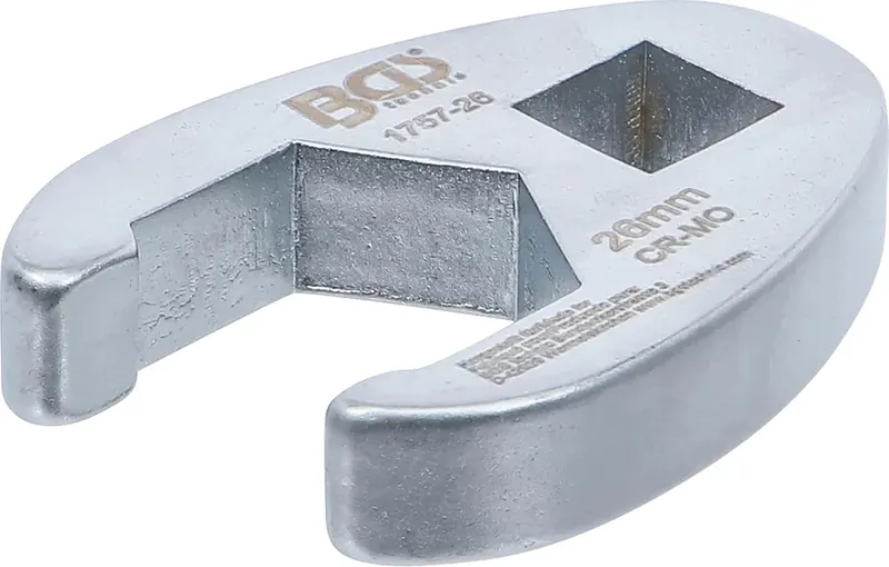 KLUCZ PAZUROWY 26 MM 1/2' CHROMOWANY STAL CHROMOWO-MOLIBDENOWA