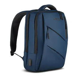 Plecak na laptop z USB Nils NC4502 - niebieski