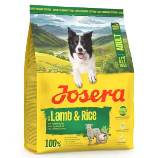 Josera Adult, jagnięcina i ryż - 900 g