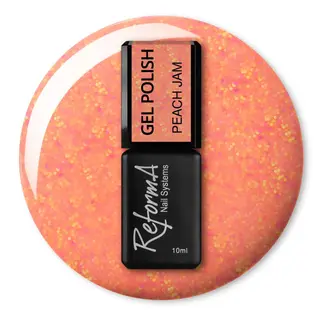Lakier Hybrydowy - GP Peach Jam, 10 ml